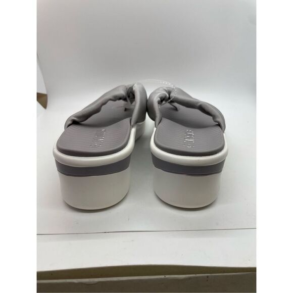 Dream Pairs Thong Sandals Platform Lightweight Casual Shoes Size 9 Gray - Picture 4 of 9